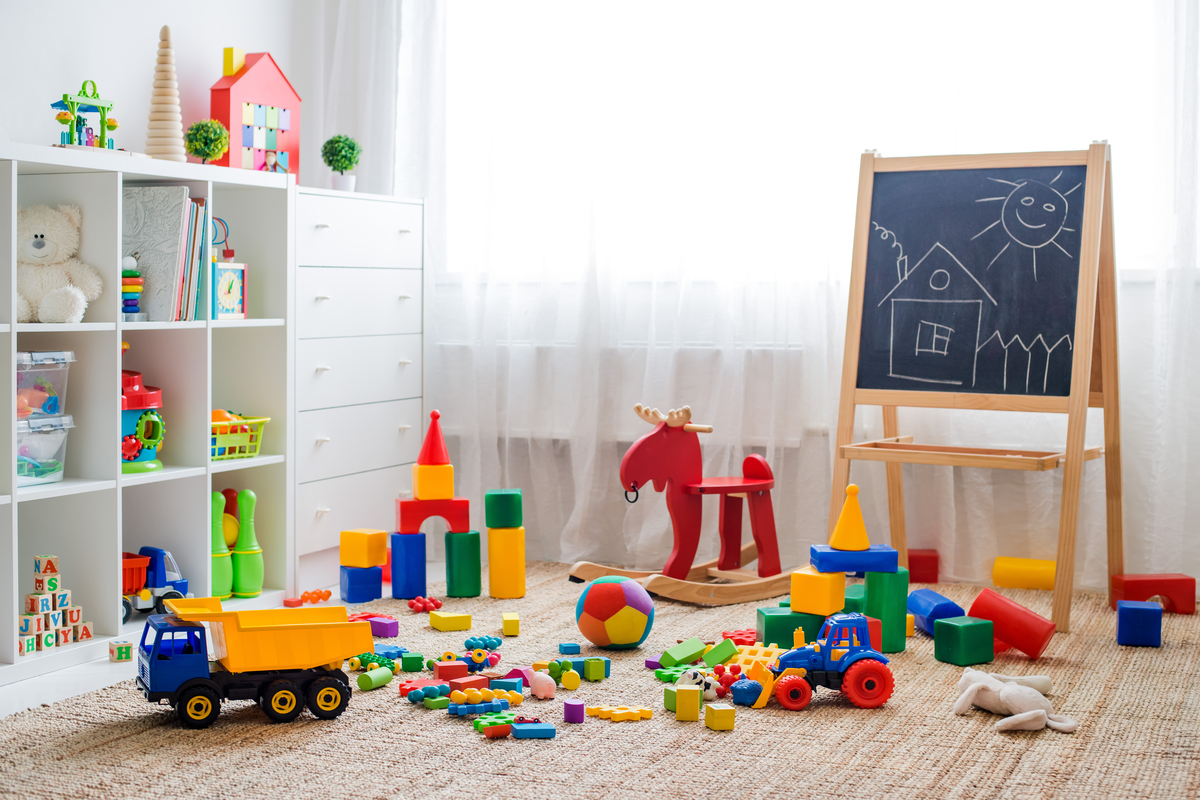 Ordine e funzionalità: come organizzare l'angolo giochi per bambini in casa